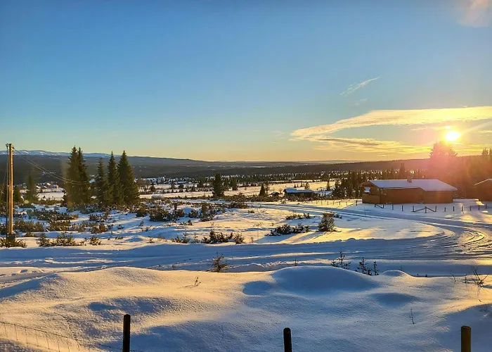 Cozy Near Gribbe With Alpine Skiing Nearby Feriehus Tisleidalen